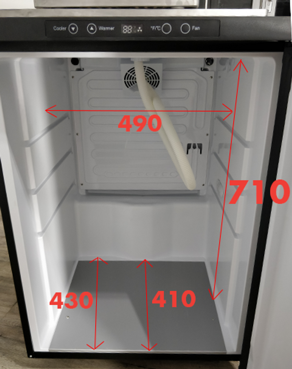 Keg Master Series X Kegerator 4 kraner