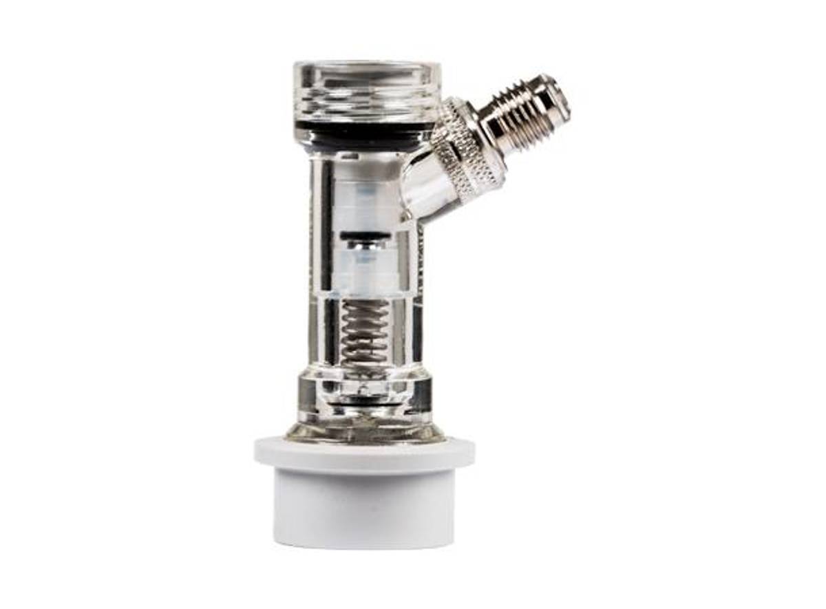 Ball lock Co2 m/tilbakeslagsventil 7/16