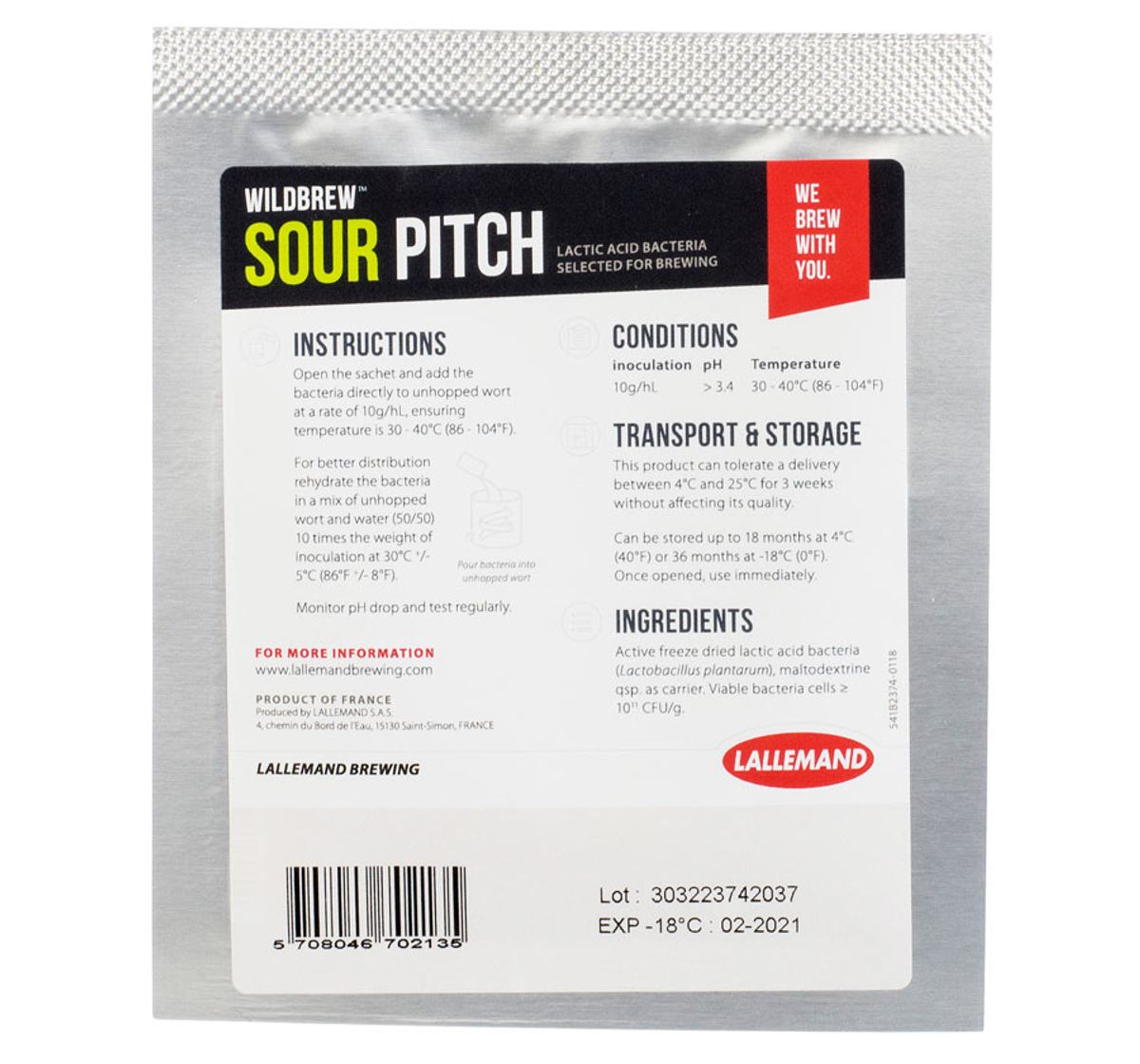 Lallemand Sour Pitch 10g
