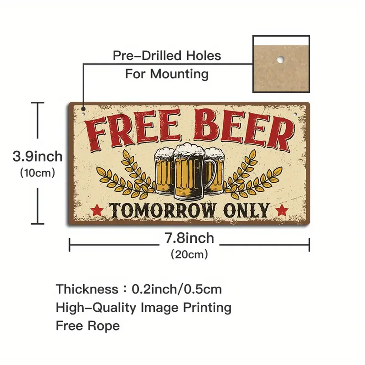 Treskilt, Tomorrow only