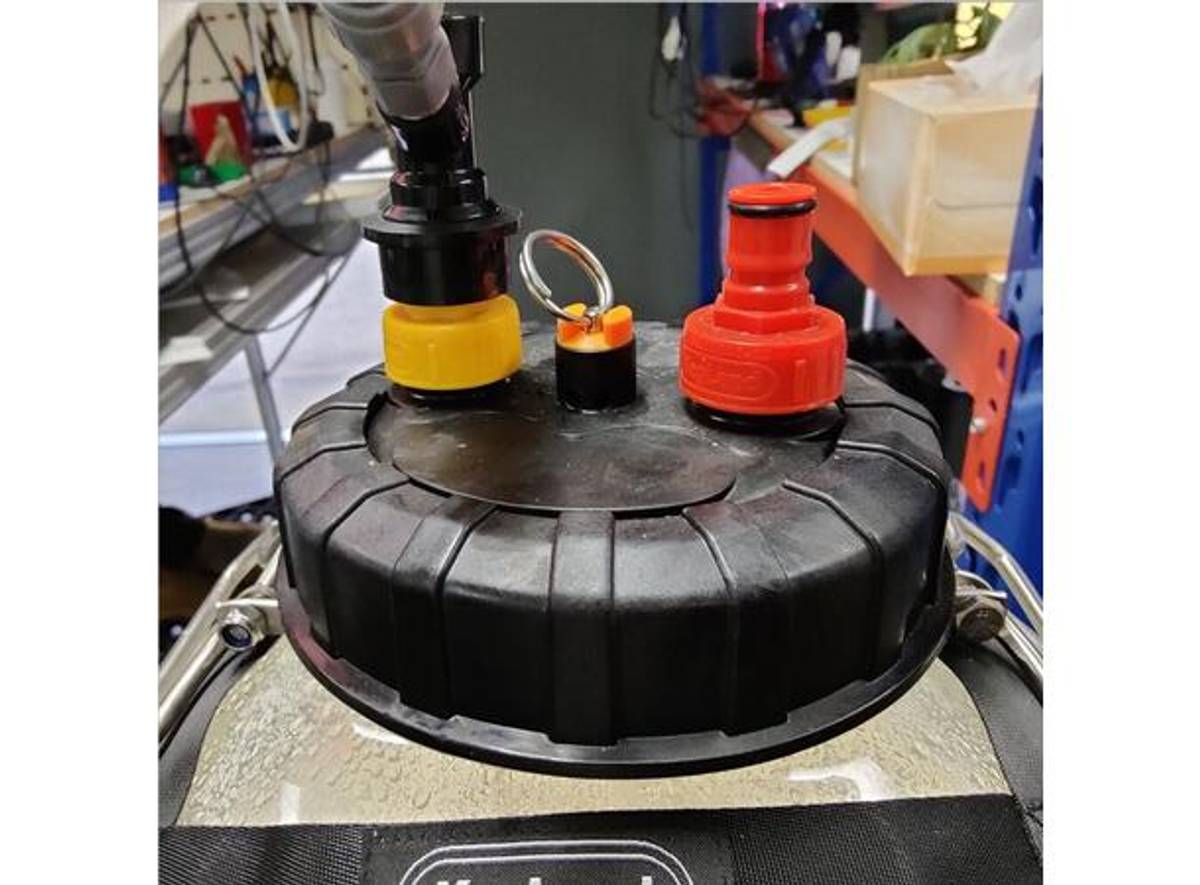 Overtrykksventil Orange (1,2bar / 17psi)