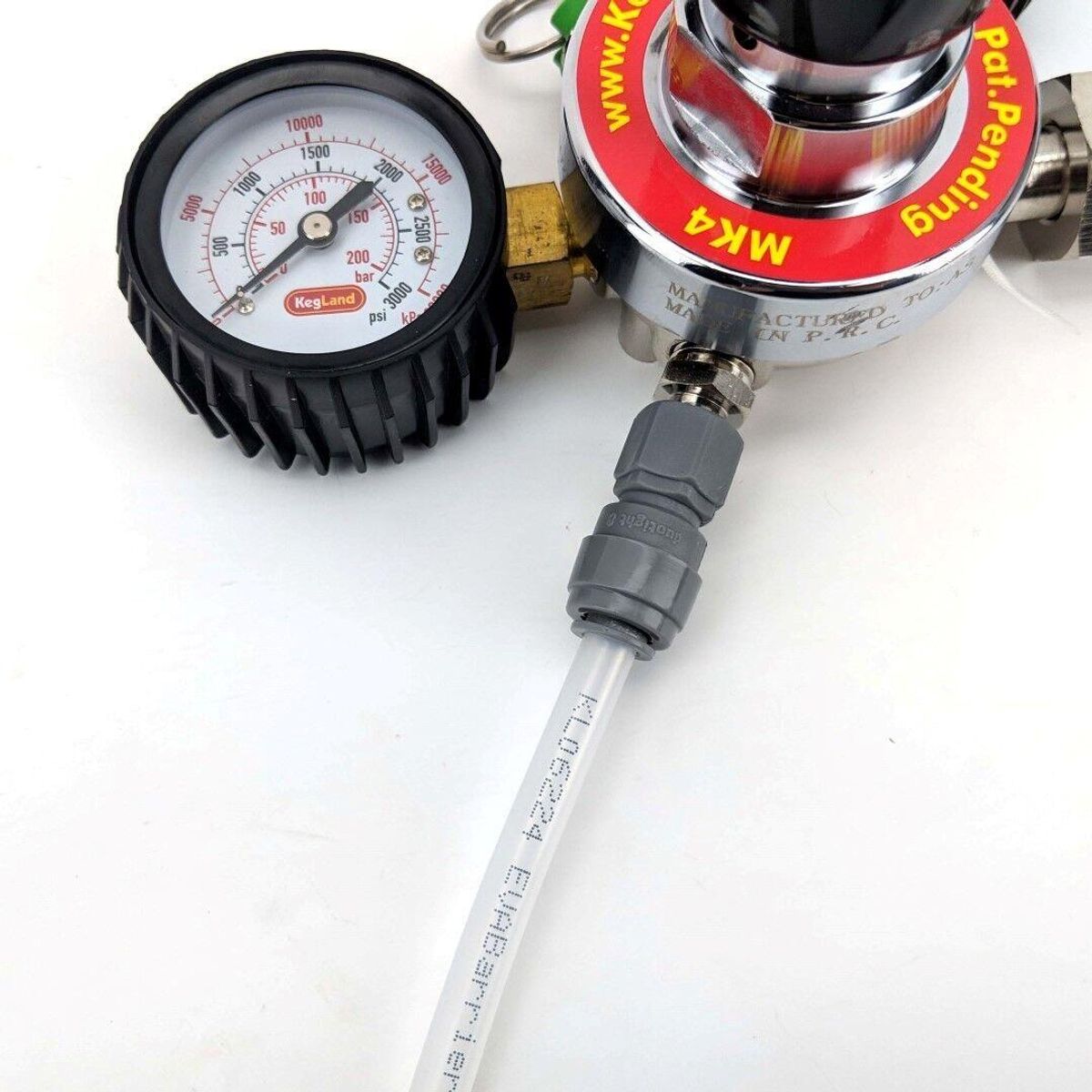 Kegland Co2 regulator MK4 med 1 utgang